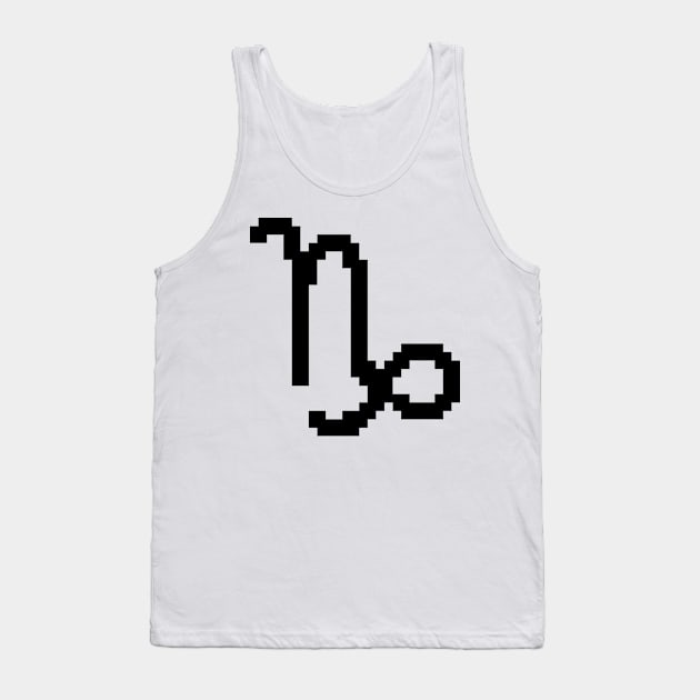 Capricorn pixel Tank Top by ManicWax